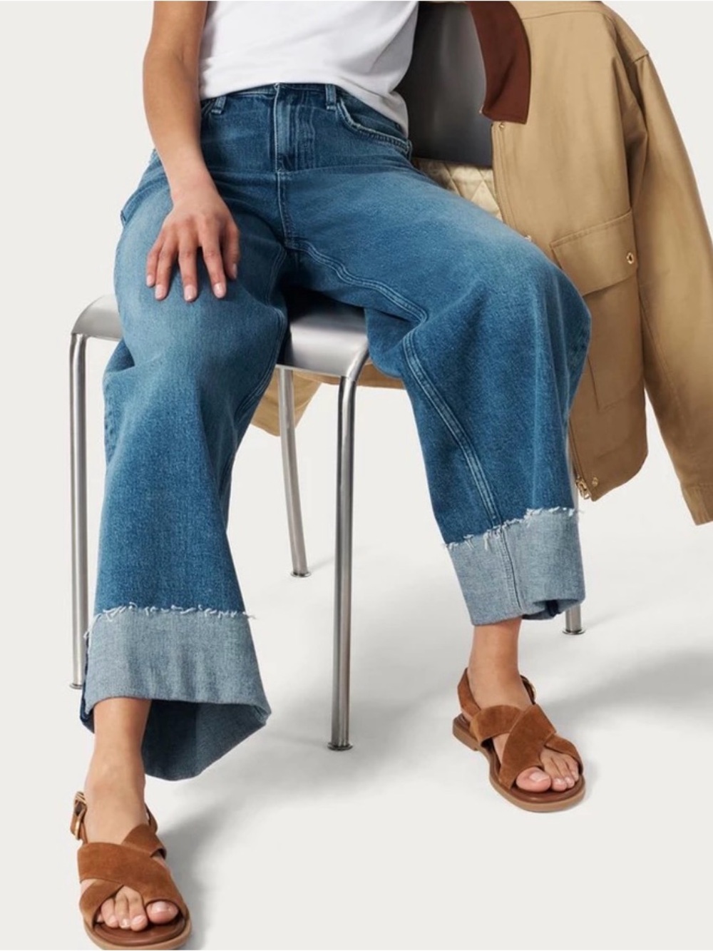 Rag & Bone Women’s Gio Toe Loop Suede Sandals - BRAND NEW/NEVER USED - Size 9 - Picture 2 of 5